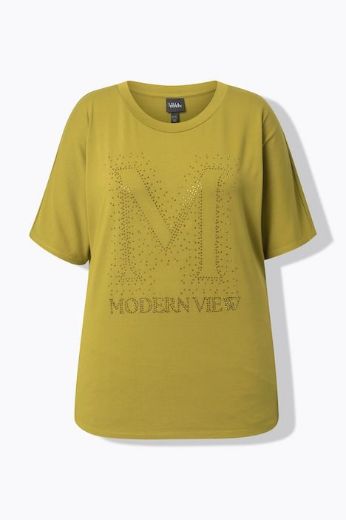 Moda za polnejše Majica kratkih rukava šireg kroja plus velikost, xxl, Ulla Popken in Johann Popken (JP1880)