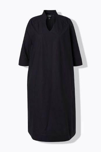 Moda za polnejše Haljina midi 3/4 rukava A kroja plus velikost, xxl, Ulla Popken in Johann Popken (JP1880)