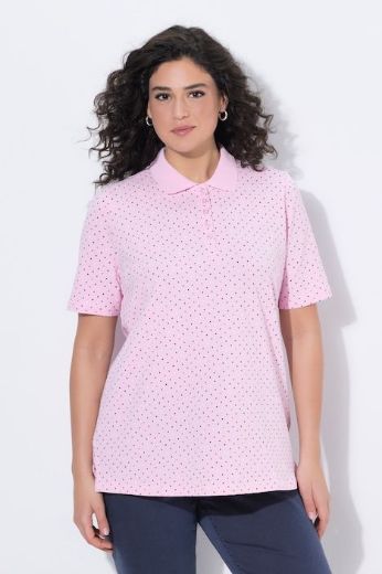 Moda za polnejše Majica polo kratkih rukava pamučna plus velikost, xxl, Ulla Popken in Johann Popken (JP1880)