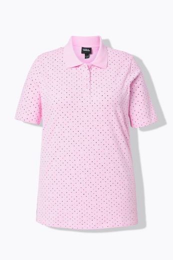 Moda za polnejše Majica polo kratkih rukava pamučna plus velikost, xxl, Ulla Popken in Johann Popken (JP1880)