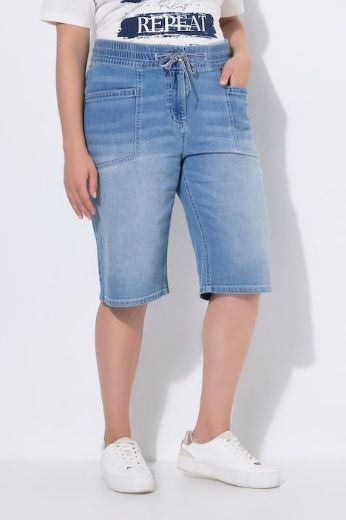 Moda za polnejše Bermude elastičnog struka plus velikost, xxl, Ulla Popken in Johann Popken (JP1880)