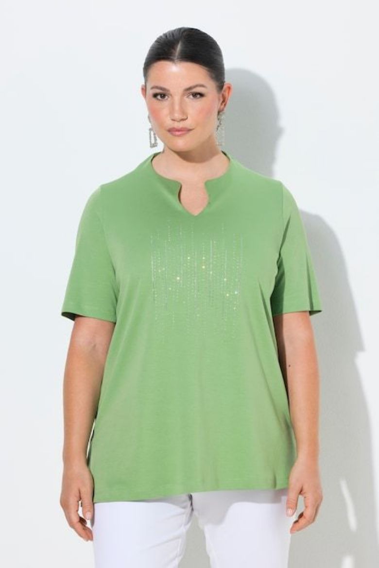 Moda za polnejše Majica kratkih rukava pamučna plus velikost, xxl, Ulla Popken in Johann Popken (JP1880)