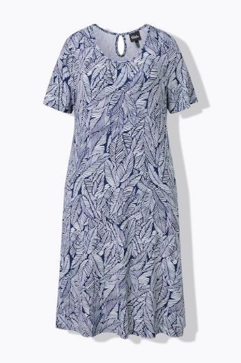 Moda za polnejše Haljina kratkih rukava A kroja plus velikost, xxl, Ulla Popken in Johann Popken (JP1880)