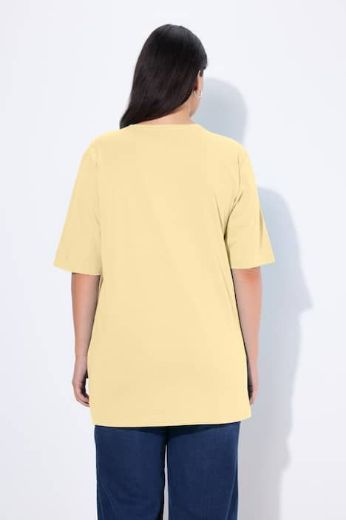 Moda za polnejše Majica V izrez Basic plus velikost, xxl, Ulla Popken in Johann Popken (JP1880)