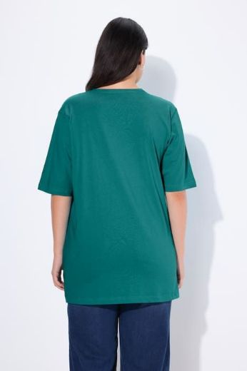 Moda za polnejše Majica V izrez Basic plus velikost, xxl, Ulla Popken in Johann Popken (JP1880)