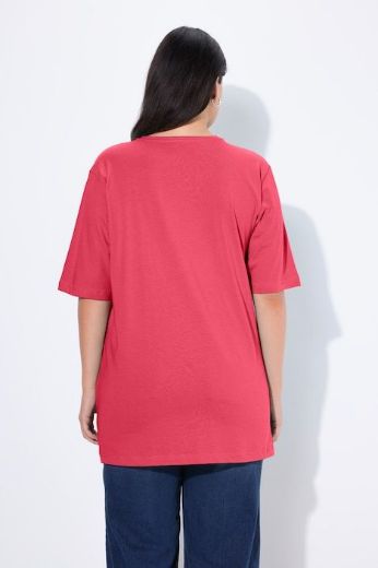 Moda za polnejše Majica V izrez Basic plus velikost, xxl, Ulla Popken in Johann Popken (JP1880)