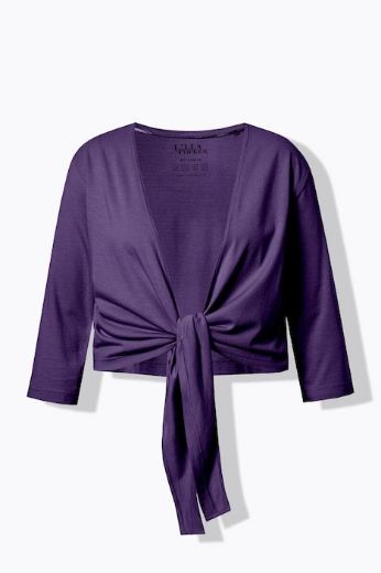 Moda za polnejše Bolero 3/4 rukavi plus velikost, xxl, Ulla Popken in Johann Popken (JP1880)