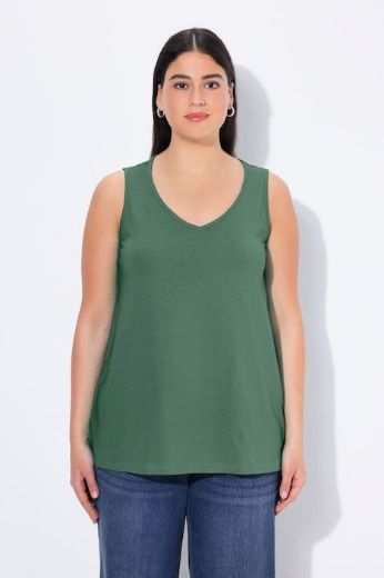 Moda za polnejše Top V ovratnika plus velikost, xxl, Ulla Popken in Johann Popken (JP1880)