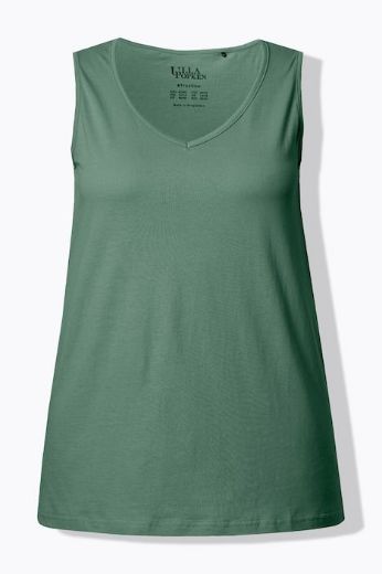 Moda za polnejše Top V ovratnika plus velikost, xxl, Ulla Popken in Johann Popken (JP1880)