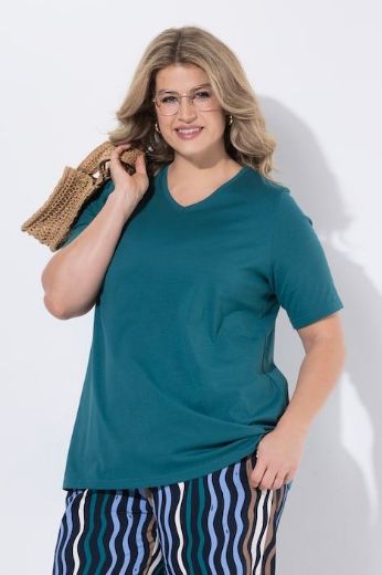 Moda za polnejše Majica 2 komada kratkih rukava plus velikost, xxl, Ulla Popken in Johann Popken (JP1880)