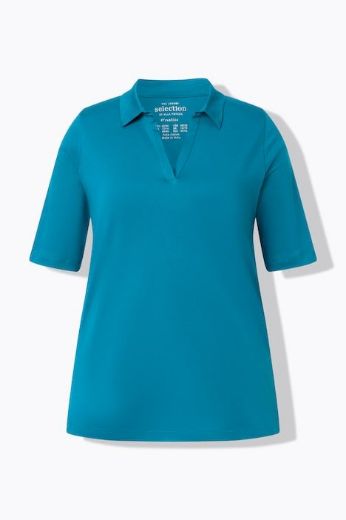 Moda za polnejše Majica Polo plus velikost, xxl, Ulla Popken in Johann Popken (JP1880)