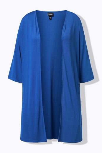 Moda za polnejše Kardigan lagani dužeg kroja s 3/4 rukavima plus velikost, xxl, Ulla Popken in Johann Popken (JP1880)