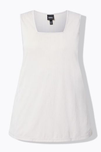 Moda za polnejše Majica bez rukava A kroja plus velikost, xxl, Ulla Popken in Johann Popken (JP1880)