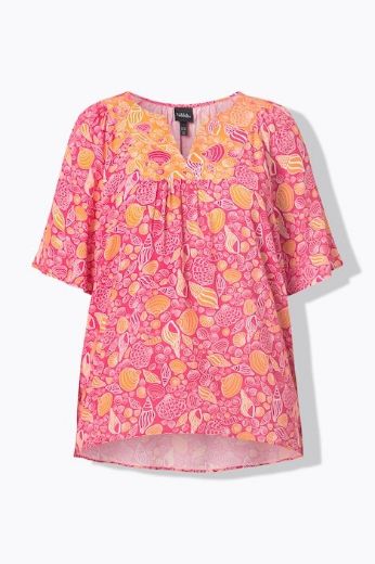 Moda za polnejše Tunika kratkih rukava A kroja plus velikost, xxl, Ulla Popken in Johann Popken (JP1880)