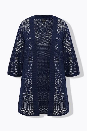 Moda za polnejše Jakna lagana rukavi 3/4 plus velikost, xxl, Ulla Popken in Johann Popken (JP1880)