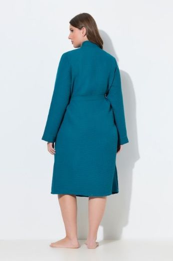 Moda za polnejše Ogrtač duži model na vezanje plus velikost, xxl, Ulla Popken in Johann Popken (JP1880)