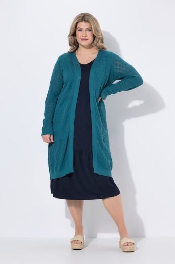 Moda za polnejše Kardigan dužeg kroja plus velikost, xxl, Ulla Popken in Johann Popken (JP1880)