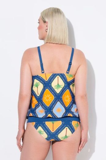 Moda za polnejše Kupaći kostim tankini plus velikost, xxl, Ulla Popken in Johann Popken (JP1880)