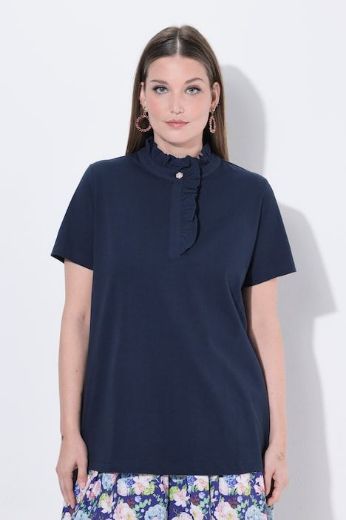 Moda za polnejše Majica kratkih rukava s ukrasom plus velikost, xxl, Ulla Popken in Johann Popken (JP1880)