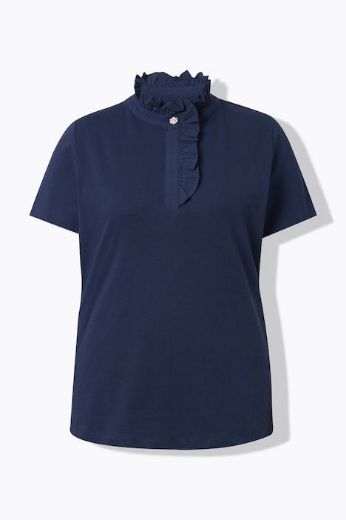 Moda za polnejše Majica kratkih rukava s ukrasom plus velikost, xxl, Ulla Popken in Johann Popken (JP1880)