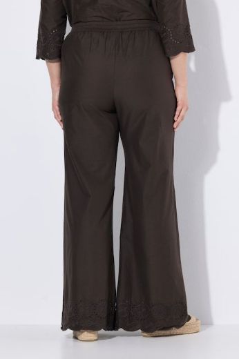 Moda za polnejše Hlače širokih nogavica pamučne plus velikost, xxl, Ulla Popken in Johann Popken (JP1880)