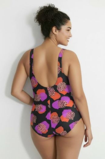 Moda za polnejše Kupaći kostim jednodijelni mekanih košarica plus velikost, xxl, Ulla Popken in Johann Popken (JP1880)