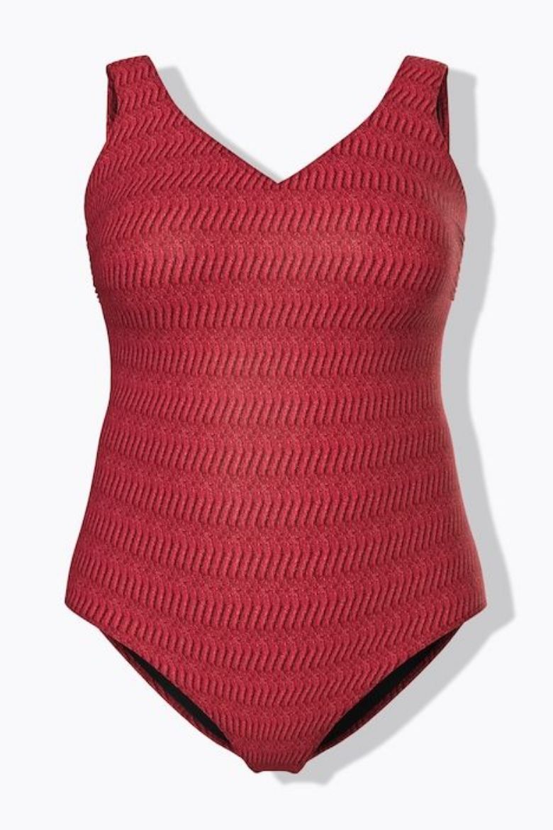 Moda za polnejše Kupaći kostim jednodijelni plus velikost, xxl, Ulla Popken in Johann Popken (JP1880)