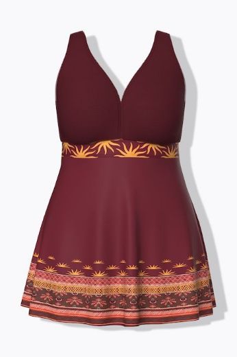 Moda za polnejše Kupaći kostim haljina mekanih košarica plus velikost, xxl, Ulla Popken in Johann Popken (JP1880)
