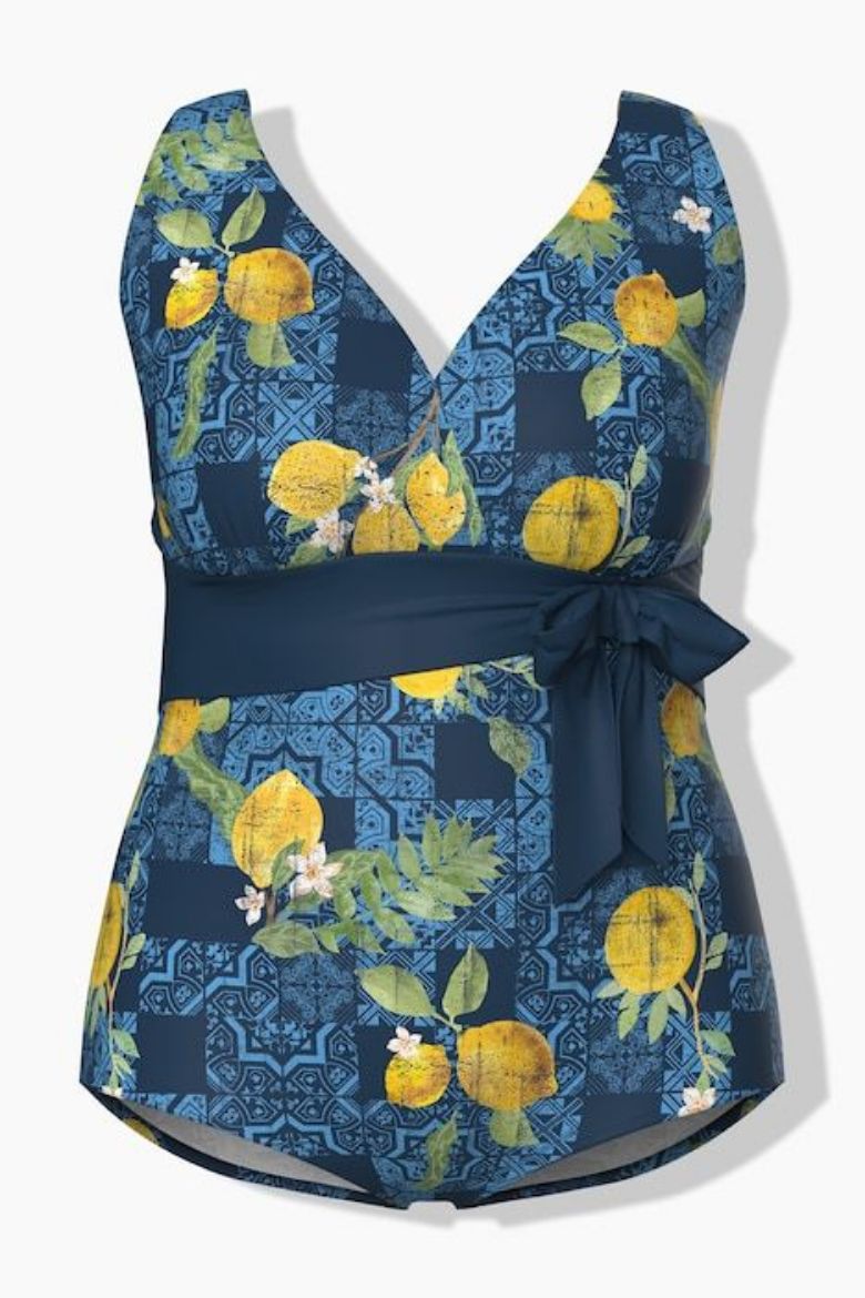 Moda za polnejše Kupaći kostim jednodijelni mekanih košarica plus velikost, xxl, Ulla Popken in Johann Popken (JP1880)