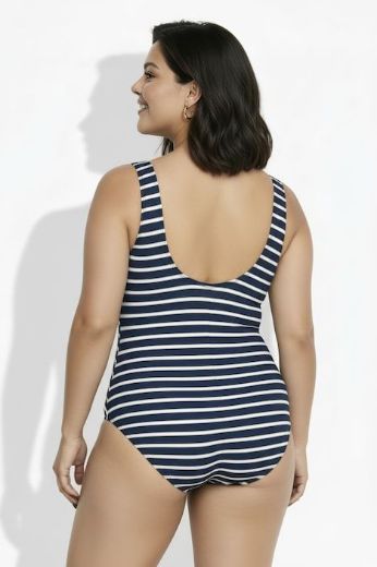 Moda za polnejše Kupaći kostim jednodijelni plus velikost, xxl, Ulla Popken in Johann Popken (JP1880)