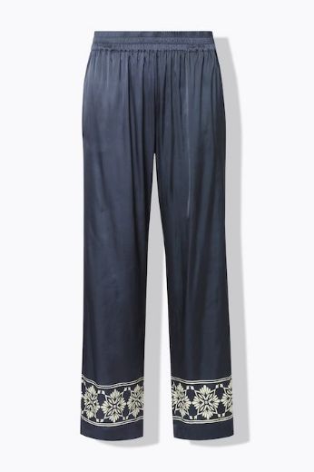 Moda za polnejše Hlače ravnih nogavica  elastičnog struka plus velikost, xxl, Ulla Popken in Johann Popken (JP1880)