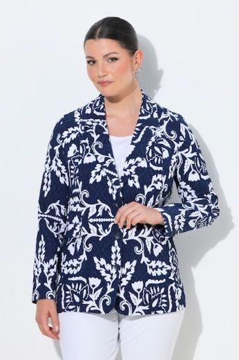 Moda za polnejše Sako na zakopčavanje plus velikost, xxl, Ulla Popken in Johann Popken (JP1880)