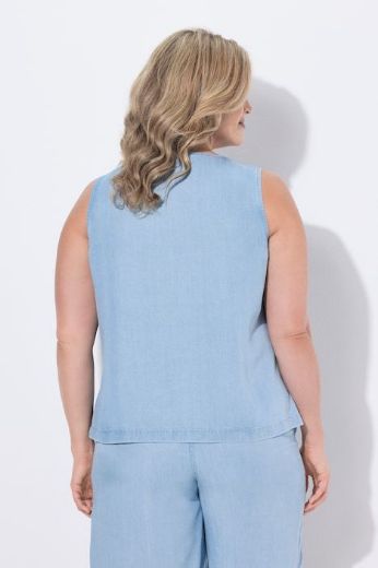 Moda za polnejše Bluza bez rukava A kroja plus velikost, xxl, Ulla Popken in Johann Popken (JP1880)