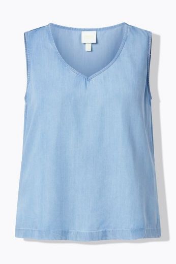 Moda za polnejše Bluza bez rukava A kroja plus velikost, xxl, Ulla Popken in Johann Popken (JP1880)