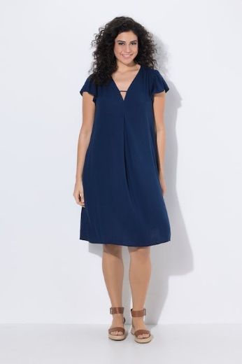 Moda za polnejše Haljina kratkih rukava plus velikost, xxl, Ulla Popken in Johann Popken (JP1880)