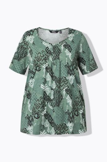 Moda za polnejše Majica kratkih rukava A kroja plus velikost, xxl, Ulla Popken in Johann Popken (JP1880)