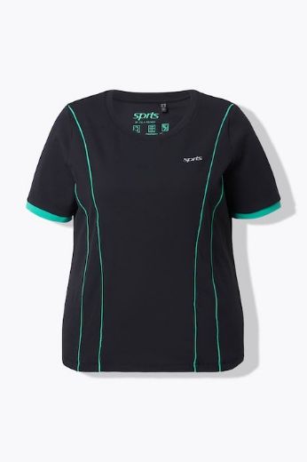 Moda za polnejše Majica kratkih rukava sportska plus velikost, xxl, Ulla Popken in Johann Popken (JP1880)
