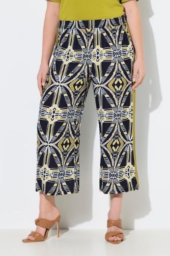 Moda za polnejše Hlače širokih nogavica elastičnog struka plus velikost, xxl, Ulla Popken in Johann Popken (JP1880)