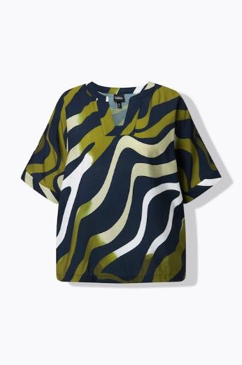 Moda za polnejše Bluza kratkih rukava šireg kroja plus velikost, xxl, Ulla Popken in Johann Popken (JP1880)