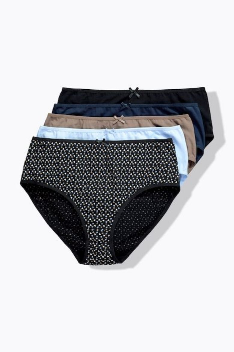 Moda za polnejše Gaćice 5 u paketu plus velikost, xxl, Ulla Popken in Johann Popken (JP1880)