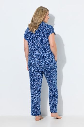 Moda za polnejše Pidžama kratkih rukava i dugih nogavica plus velikost, xxl, Ulla Popken in Johann Popken (JP1880)