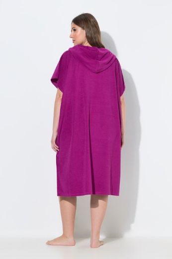 Moda za polnejše Pončo kratkih rukava s kapuljačom plus velikost, xxl, Ulla Popken in Johann Popken (JP1880)