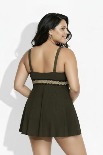 Moda za polnejše Kupaći kostim haljina plus velikost, xxl, Ulla Popken in Johann Popken (JP1880)