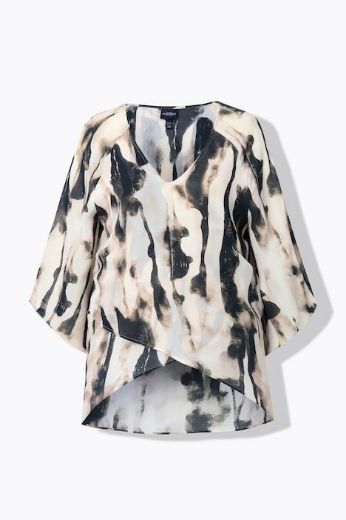 Moda za polnejše Bluza 3/4  rukava plus velikost, xxl, Ulla Popken in Johann Popken (JP1880)