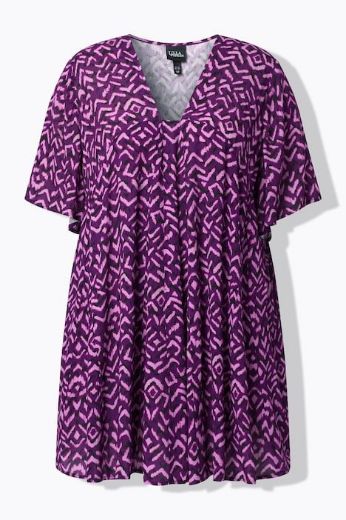 Moda za polnejše Bluza kratkih rukava A kroja plus velikost, xxl, Ulla Popken in Johann Popken (JP1880)