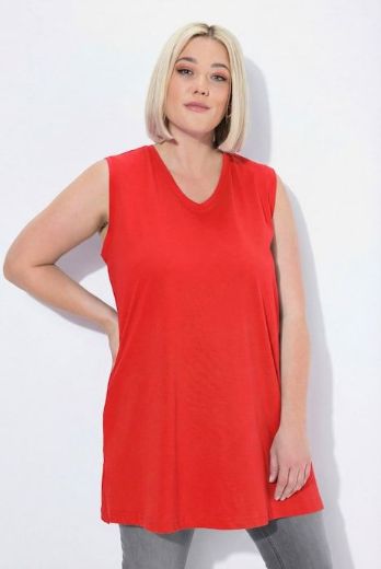 Moda za polnejše Majica V izrez Basic top plus velikost, xxl, Ulla Popken in Johann Popken (JP1880)