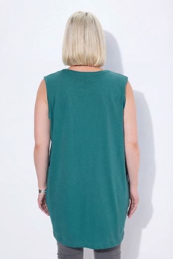 Moda za polnejše Majica V izrez Basic top plus velikost, xxl, Ulla Popken in Johann Popken (JP1880)