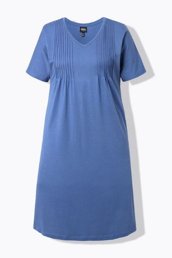 Moda za polnejše Haljina kratkih rukava V ovratnika plus velikost, xxl, Ulla Popken in Johann Popken (JP1880)