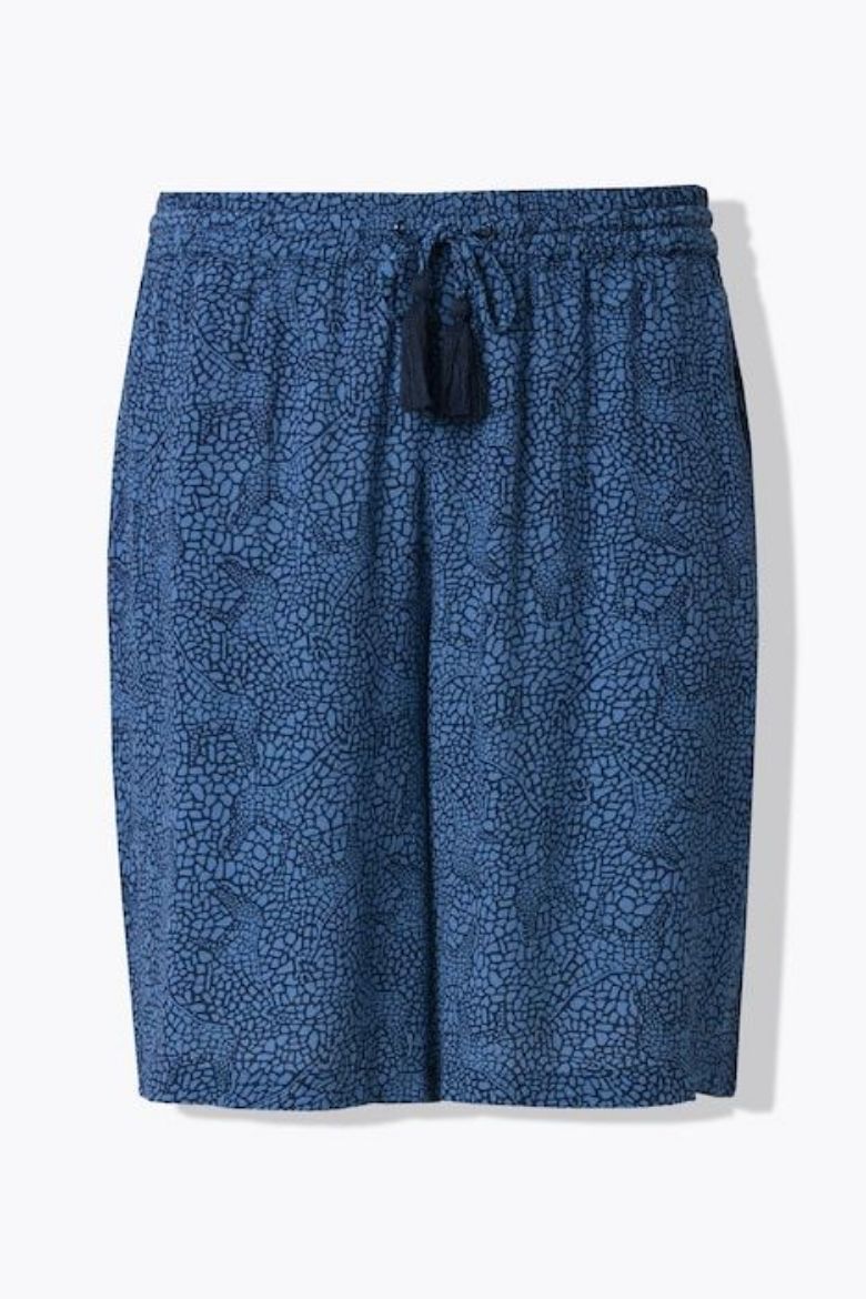 Moda za polnejše Bermude široke elastičnog struka plus velikost, xxl, Ulla Popken in Johann Popken (JP1880)