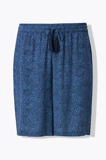 Moda za polnejše Bermude široke elastičnog struka plus velikost, xxl, Ulla Popken in Johann Popken (JP1880)